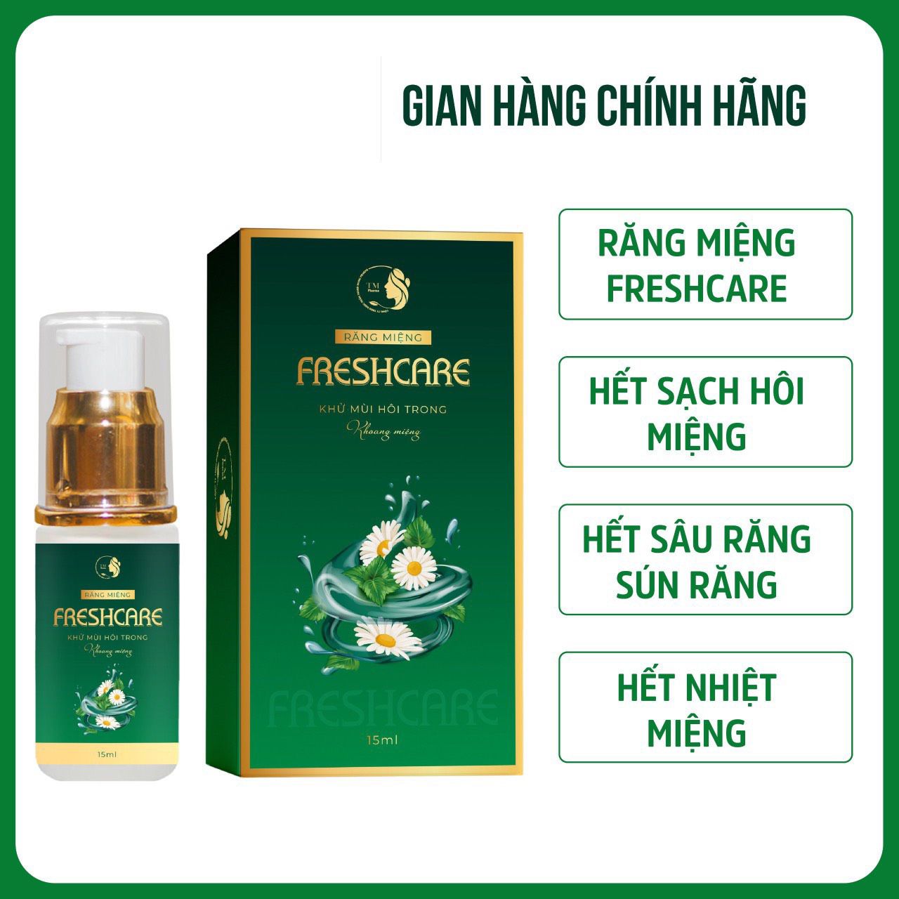 Tinh dầu răng miệng Freshcare